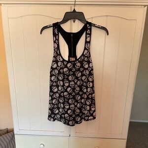 Skull tank top
